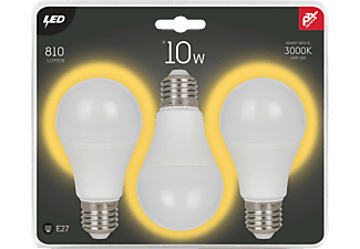 PETRIX 10W 3'Lü Paket LED Ampul - Sarı Işık