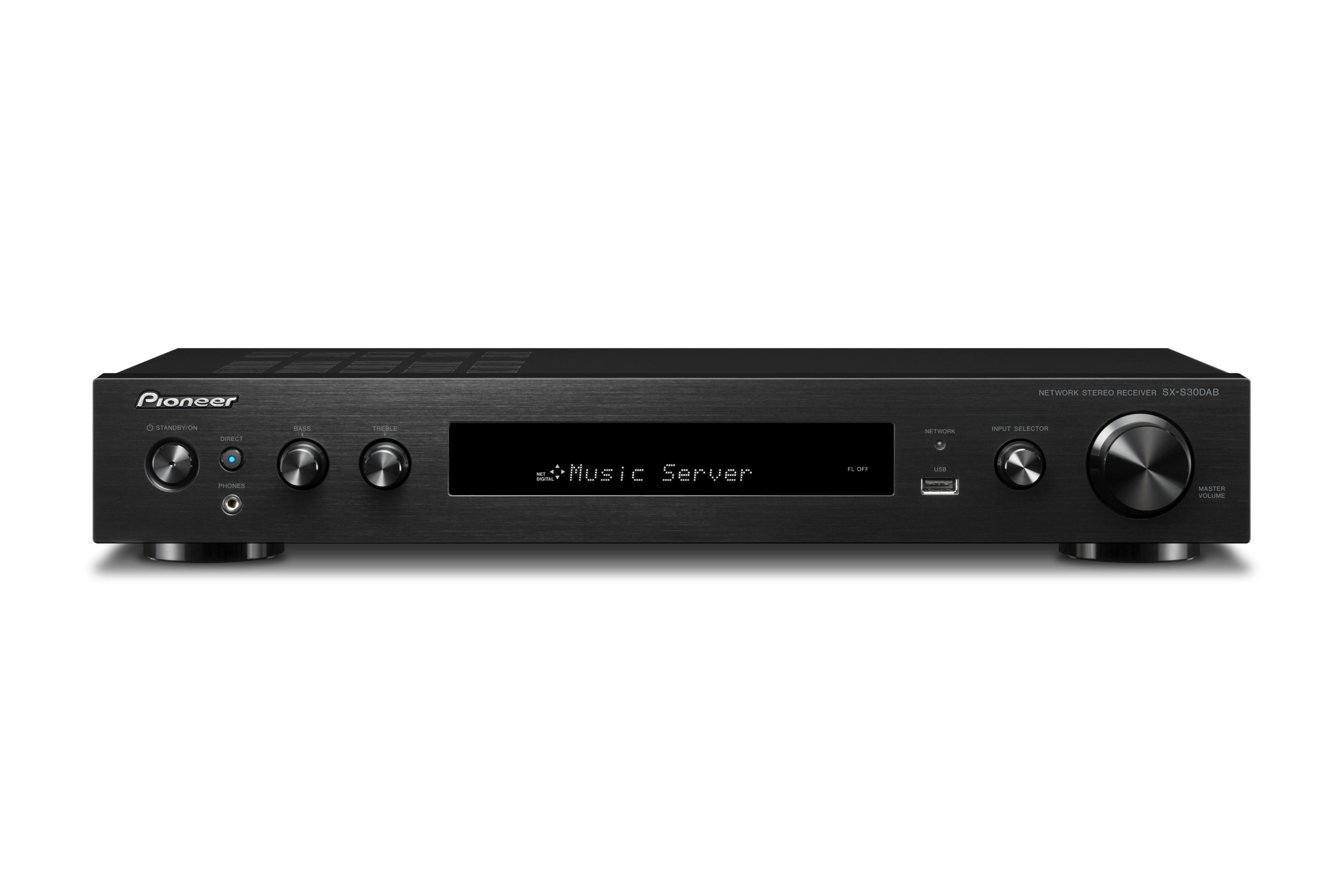 Receiver SX-S 30 Kanäle, D-B PIONEER Stereo pro 85 Netzwerk Watt Kanal, (2 Schwarz)