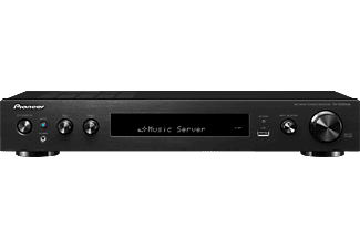 PIONEER SX-S 30 D-B Netzwerk Stereo Receiver (2 Kanäle, 85 Watt pro Kanal, Schwarz)