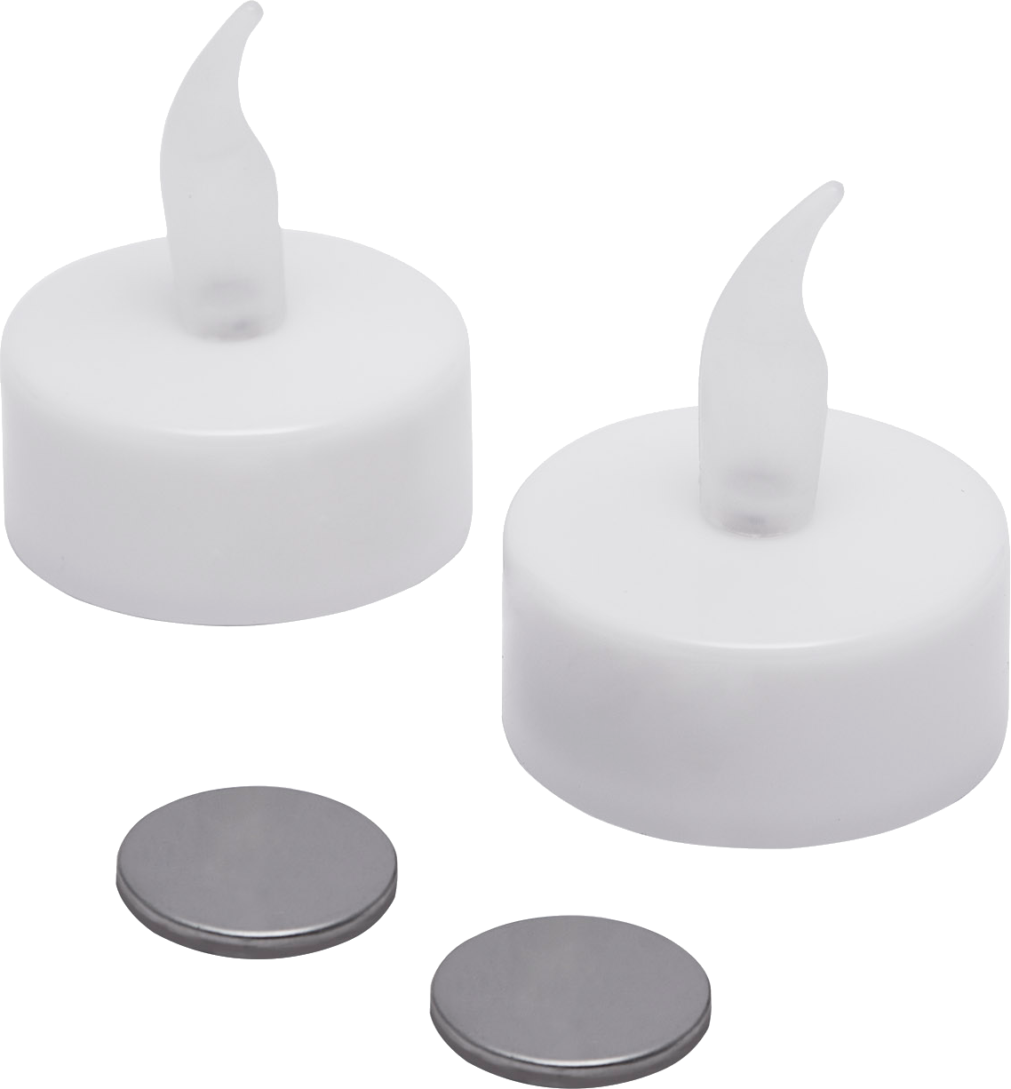 FAMILY DECOR 55246 LED-es teamécses, fehér, 2db