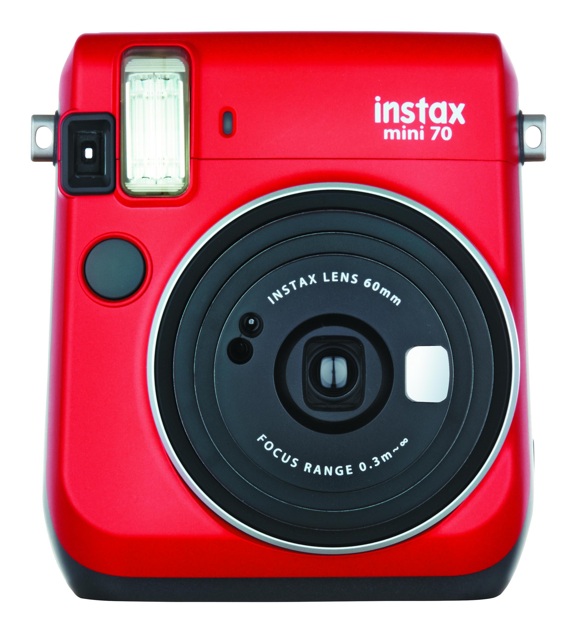 FUJIFILM INSTAX Mini 70 Sofortbildkamera, Rot