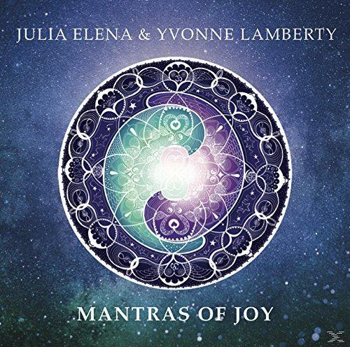 CD-Cover-Art. Ein kreisförmiges Design mit blauem und lila Hintergrund und Text.