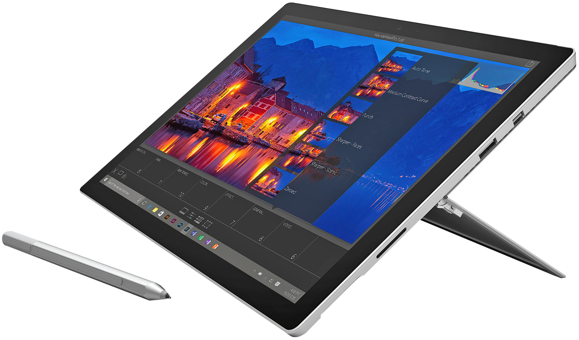 MICROSOFT Surface Pro 4 - inkl. Surface Pro 4 Type Cover - 12,3 Zoll - Intel® Core™ m3 m3-6Y30 - 4 GB - 128 GB - Intel® HD 515 - Windows 10 Pro (64 Bit)
