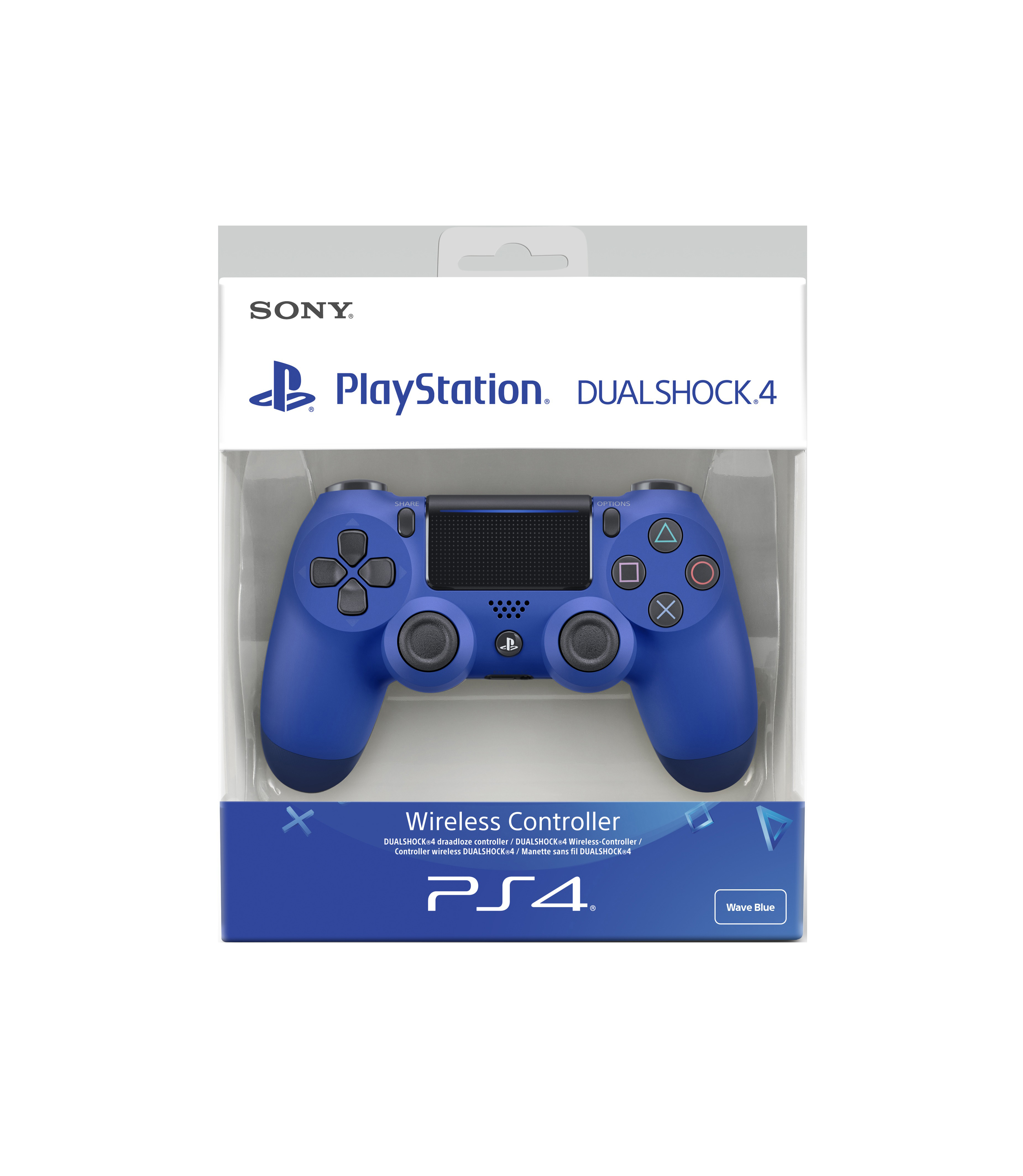 SONY für Controller 4 Dualshock Wave PlayStation Redesigned Blue Wireless 4 4 PlayStation