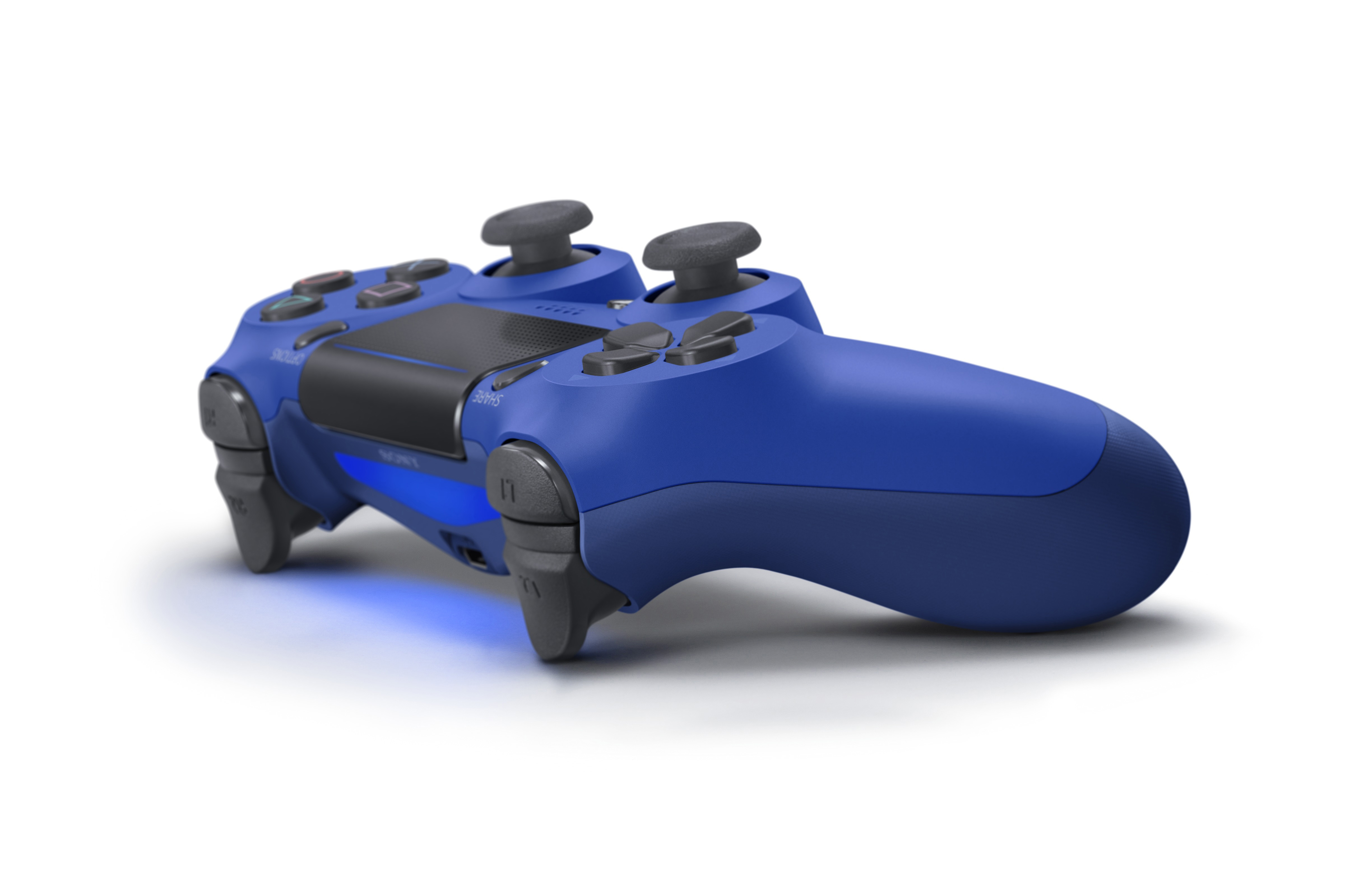 SONY PlayStation 4 4 Wireless Dualshock Redesigned 4 für Wave Controller PlayStation Blue