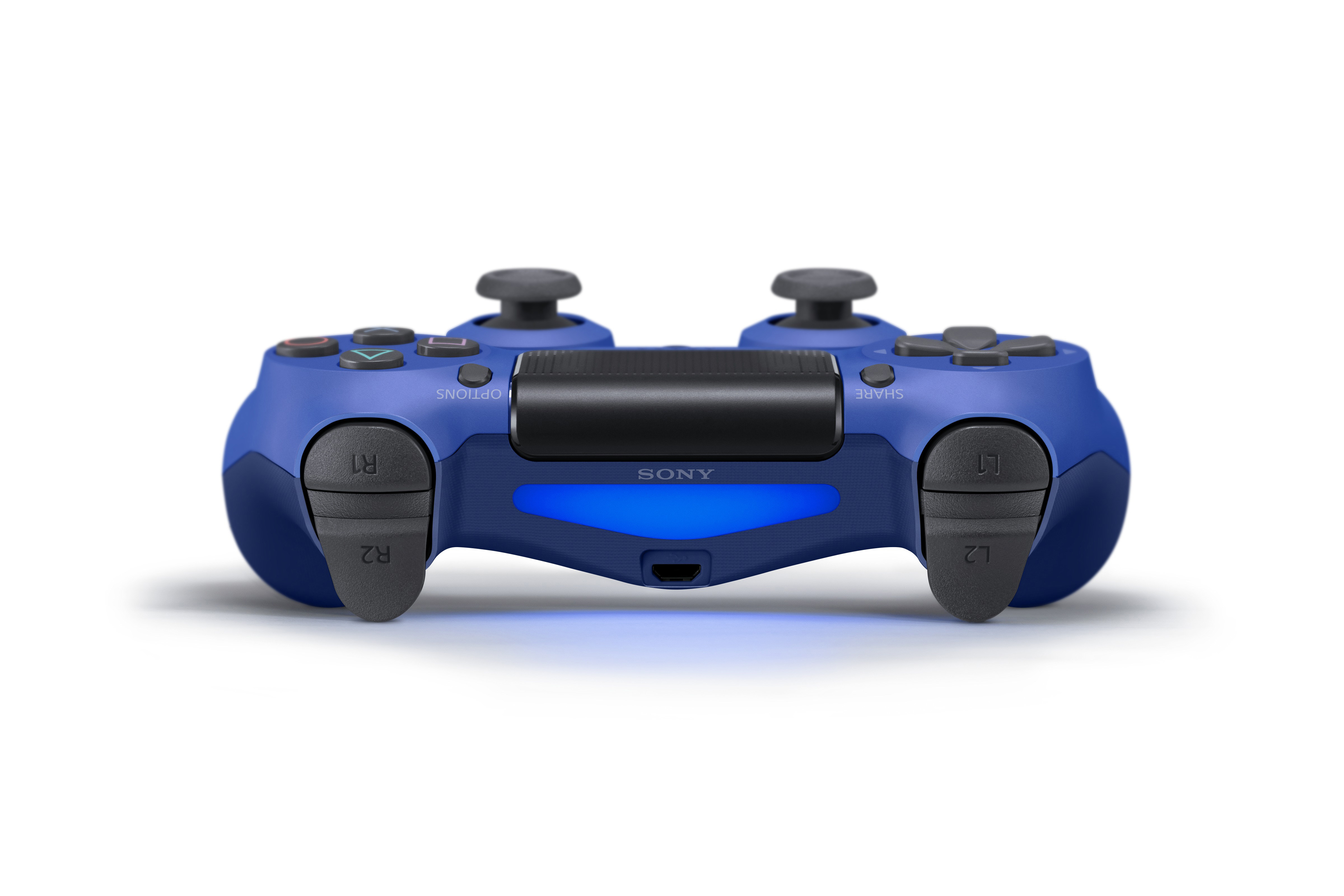 SONY PlayStation 4 4 Wireless Dualshock Redesigned 4 für Wave Controller PlayStation Blue