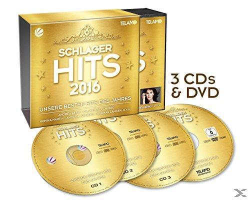 VARIOUS - Schlager Hits 2016  - (CD + DVD Video)