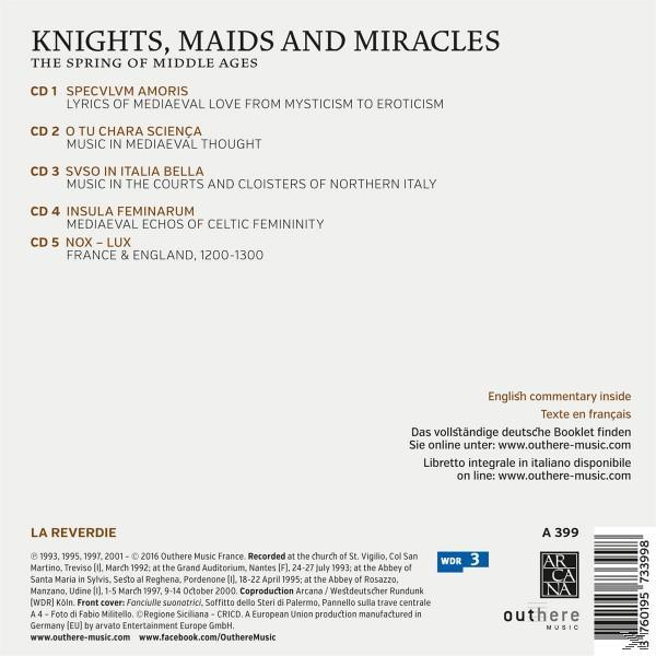 La Reverdie - Knights,Maids and Miracles-The Spring of Middle  - (CD)