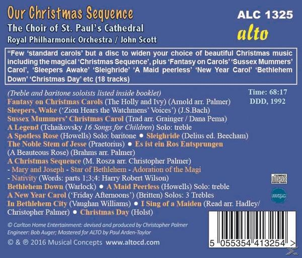 The Choir of St.Paul's Cathedral/Scott/Royal Phil - Our Christmas Sequence  - (CD)