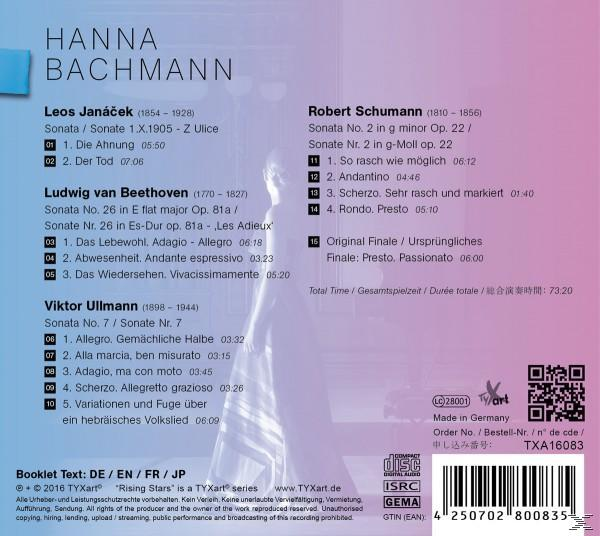 Hanna Bachmann - Klaviersonaten  - (CD)