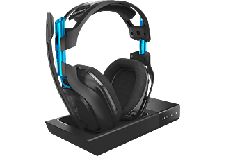 ASTRO GAMING astro A50 - Headset + stazione di base - Wireless - nero/blu - Cuffie da gaming (Nero/Blu)