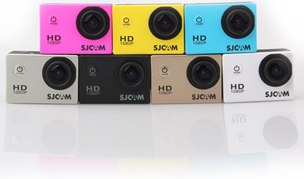 SJCAM SJ4000 sportkamera vízálló tokkal piros