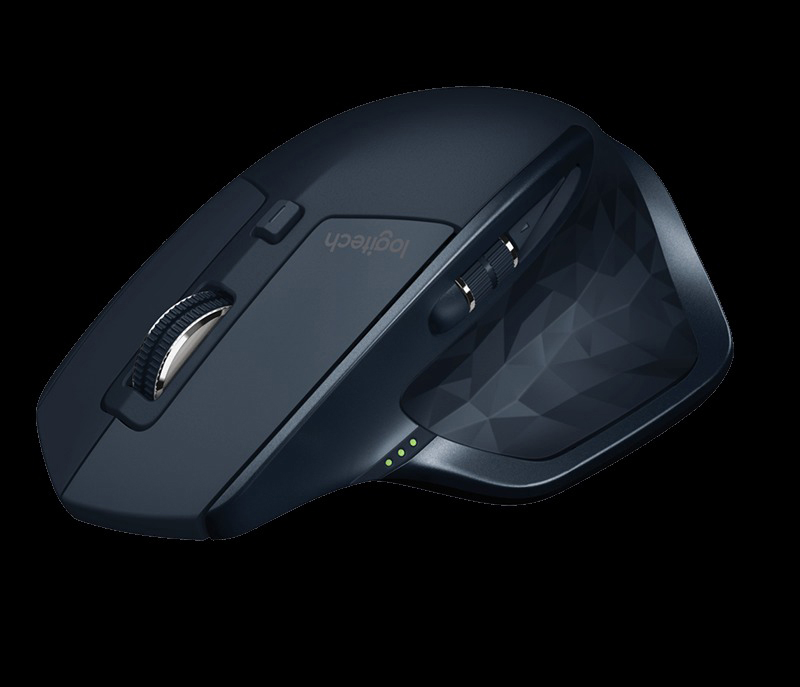 LOGITECH MX Master Maus, Navy Blau