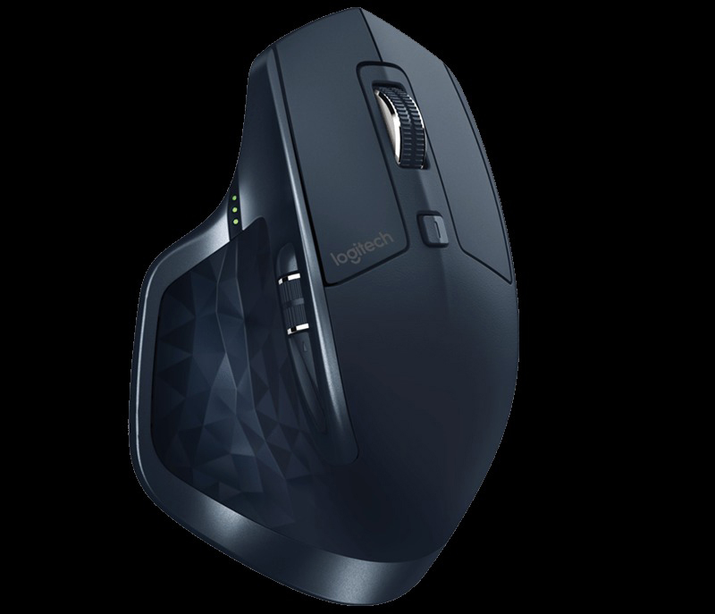 LOGITECH MX Master Maus, Navy Blau