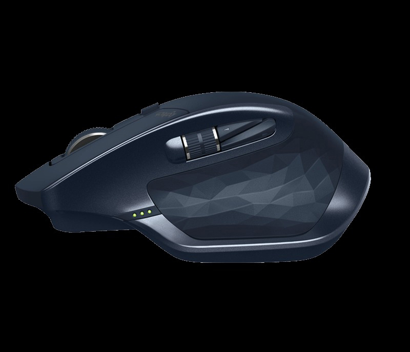 LOGITECH MX Master Maus, Navy Blau