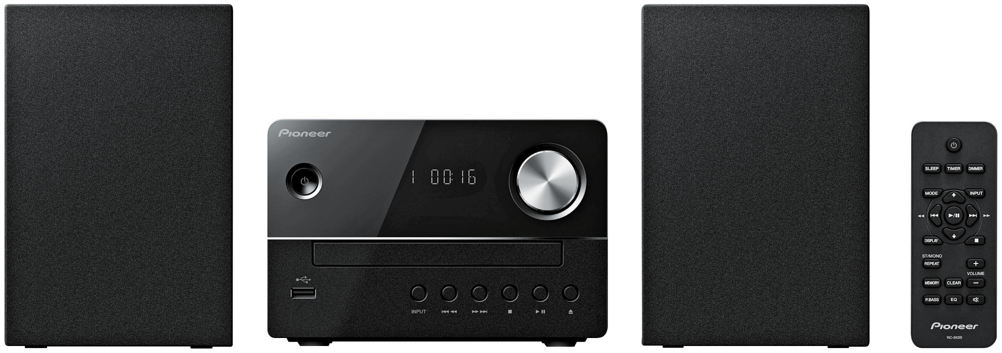 Microcadena - Pioneer X-EM16, Lector CD, USB MP3, Radio FM