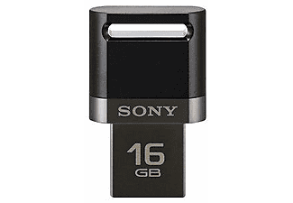 SONY Micro Duo USB 3.0 16GB Siyah USB Bellek