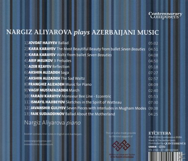 Nargiz Aliyarova Azerbaijani Music (CD) Nargiz Aliyarova auf CD