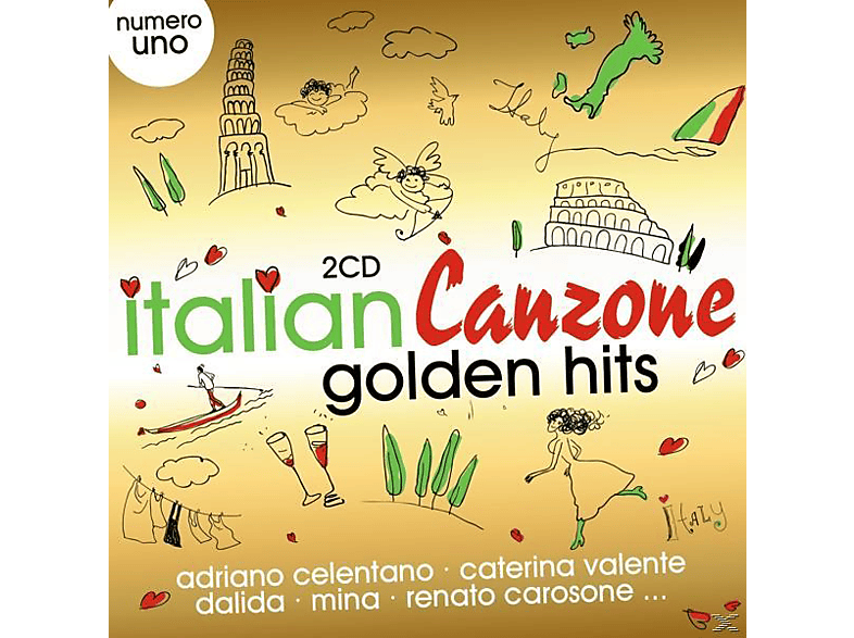 VARIOUS (CD) Golden - Hits Italian Canzone: -