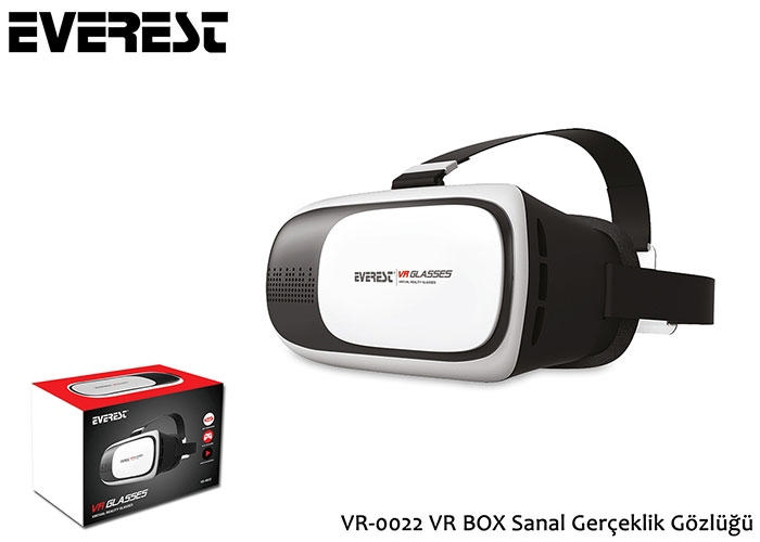 EVEREST VR-0022 VR Box Sanal Gerçeklik Gözlüğü