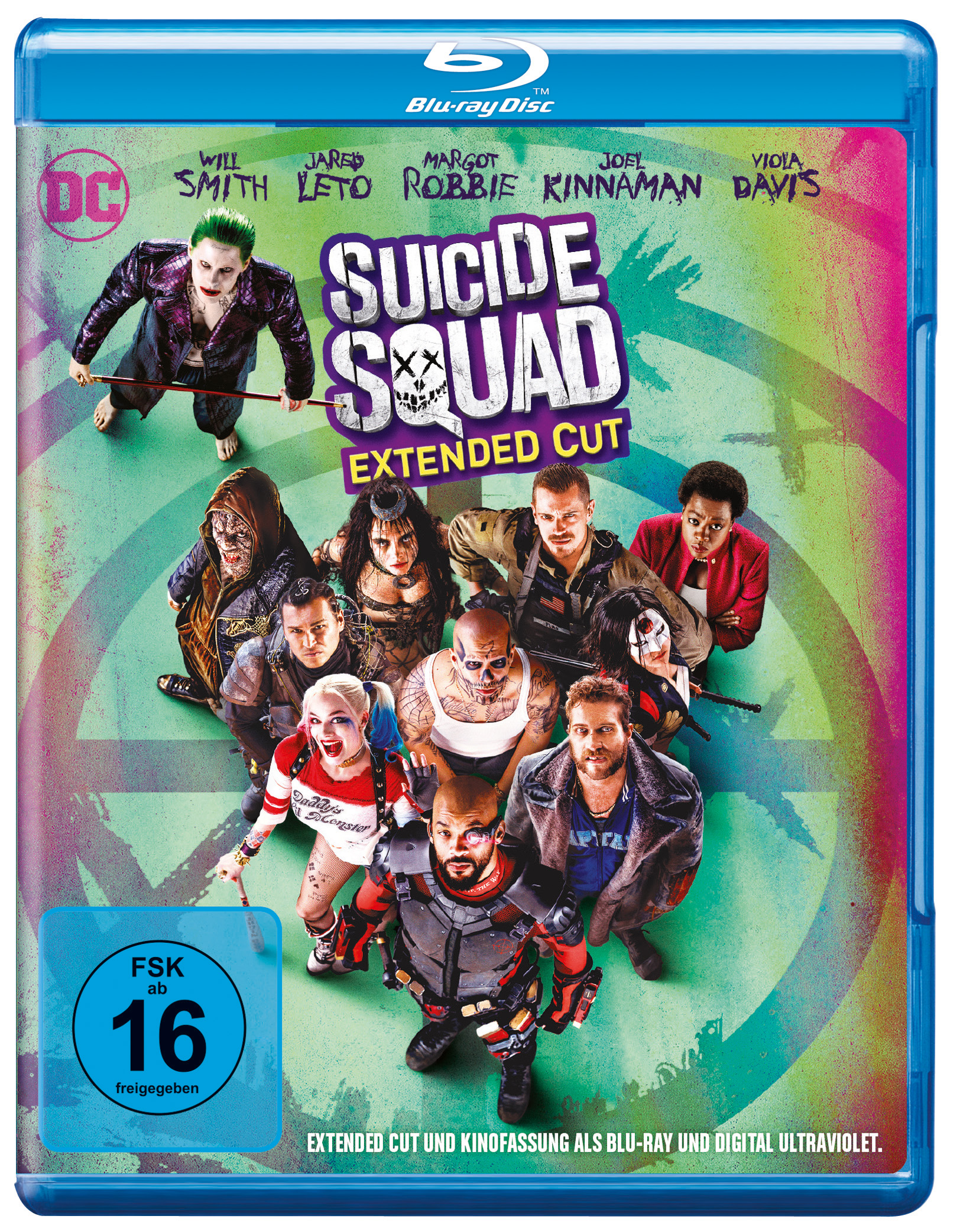 Suicide Squad Blu-ray Cover: Personengruppe, 