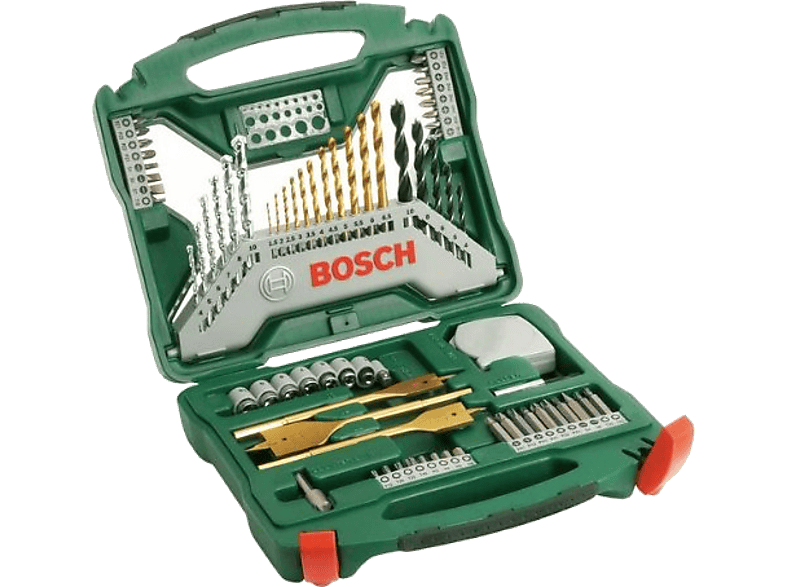 BOSCH X-Line készlet, titán, 70 részes (2607019329)