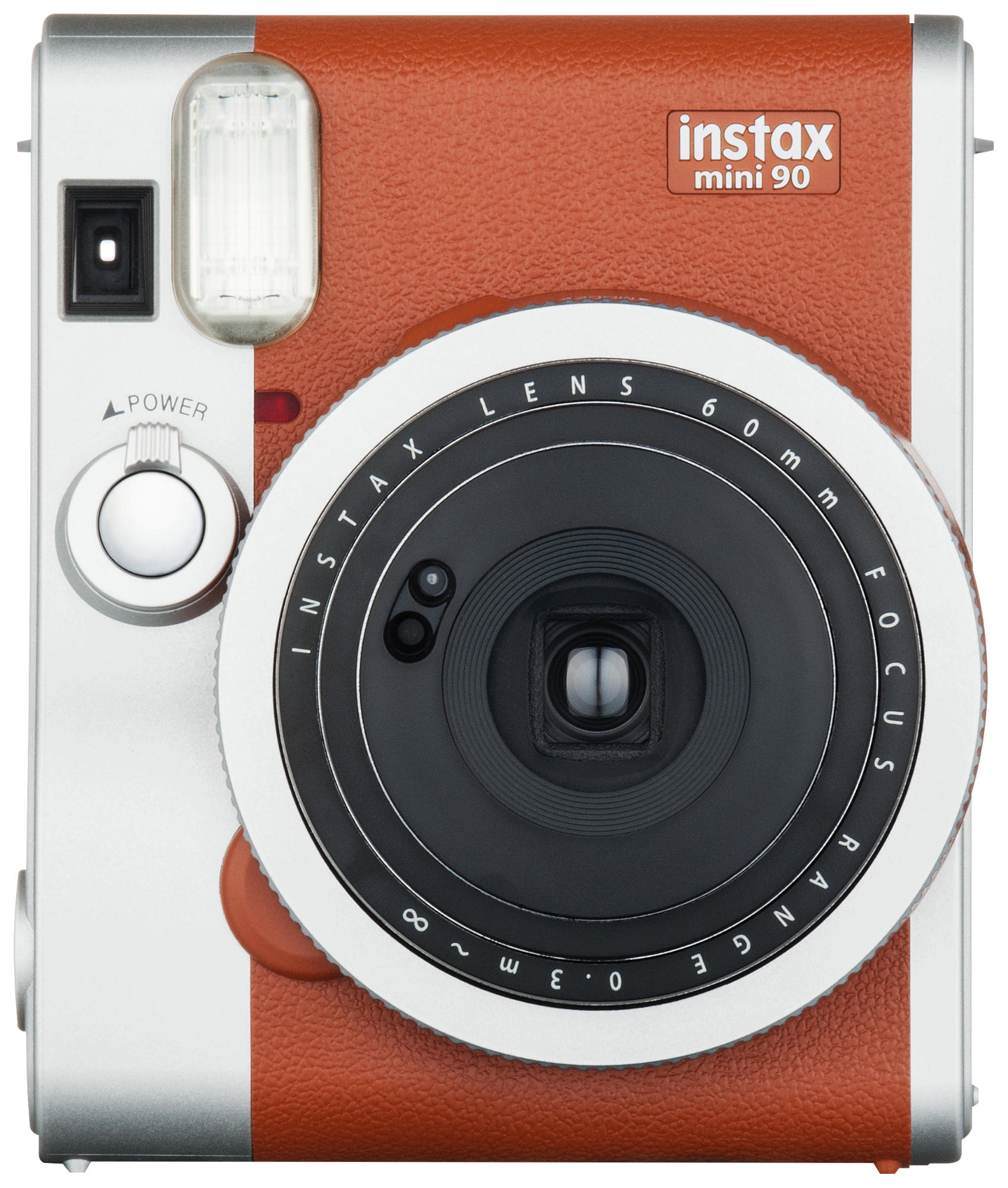 FUJIFILM INSTAX MINI 90 Retro Set Sofortbildkamera, Braun
