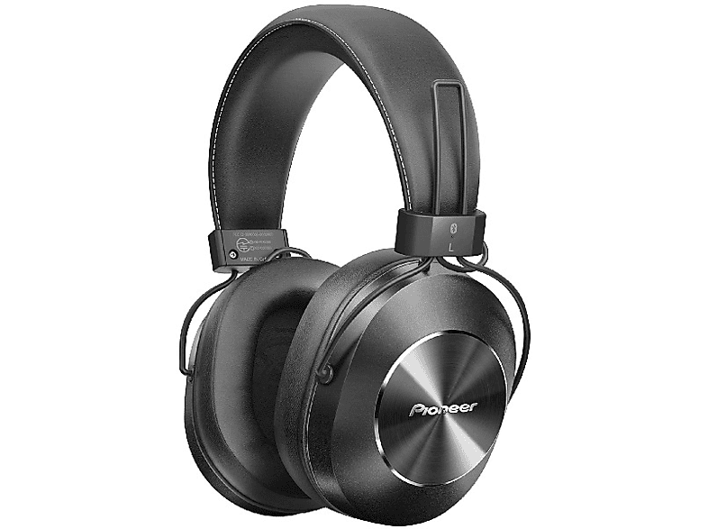 Auriculares inalámbricos - Pioneer SE-MS7BT-K, Bluetooth, Hasta 12h de autonomía, Negro