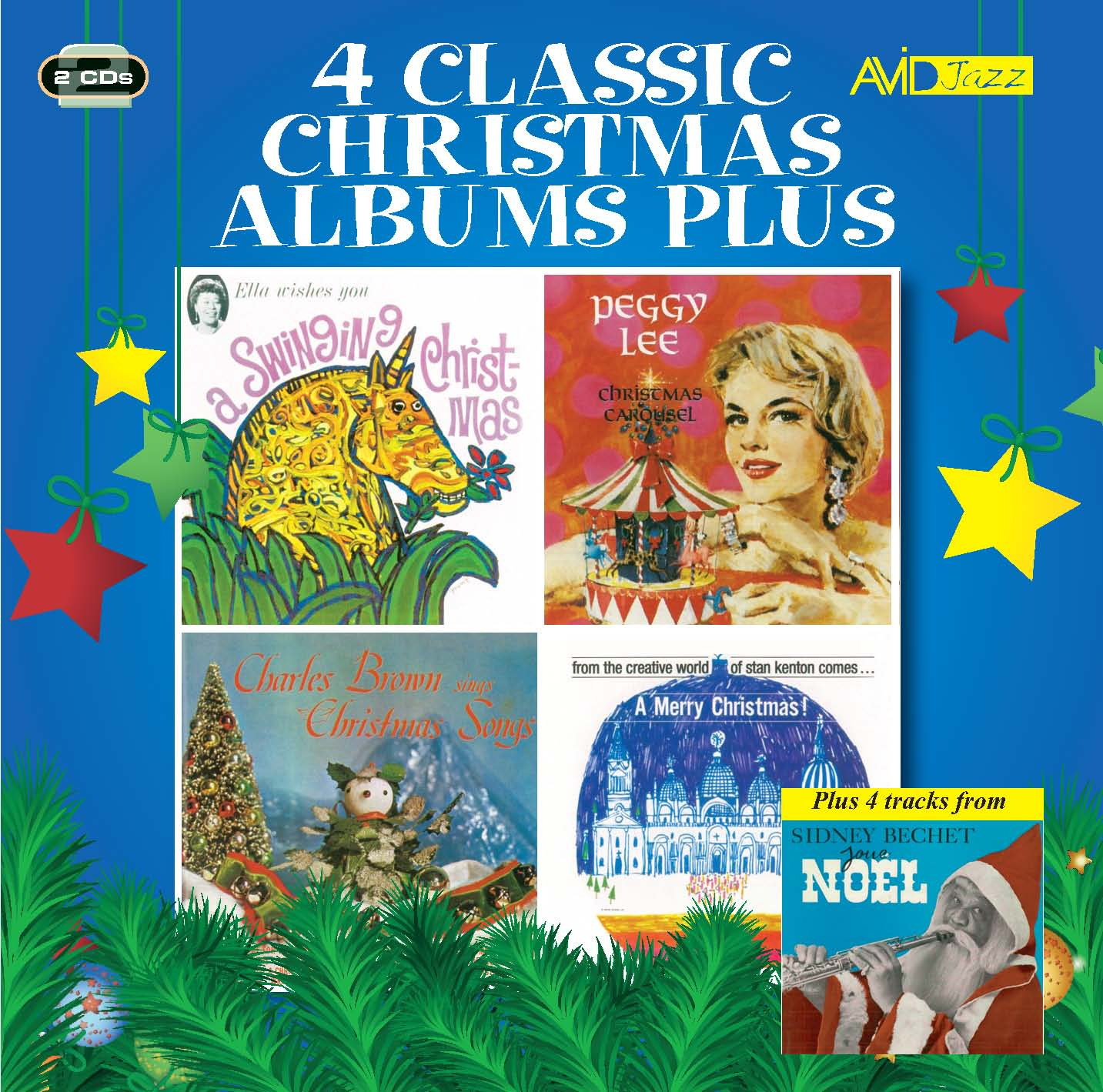 VARIOUS - Four Classic Christmas Albums Plus  - (CD)