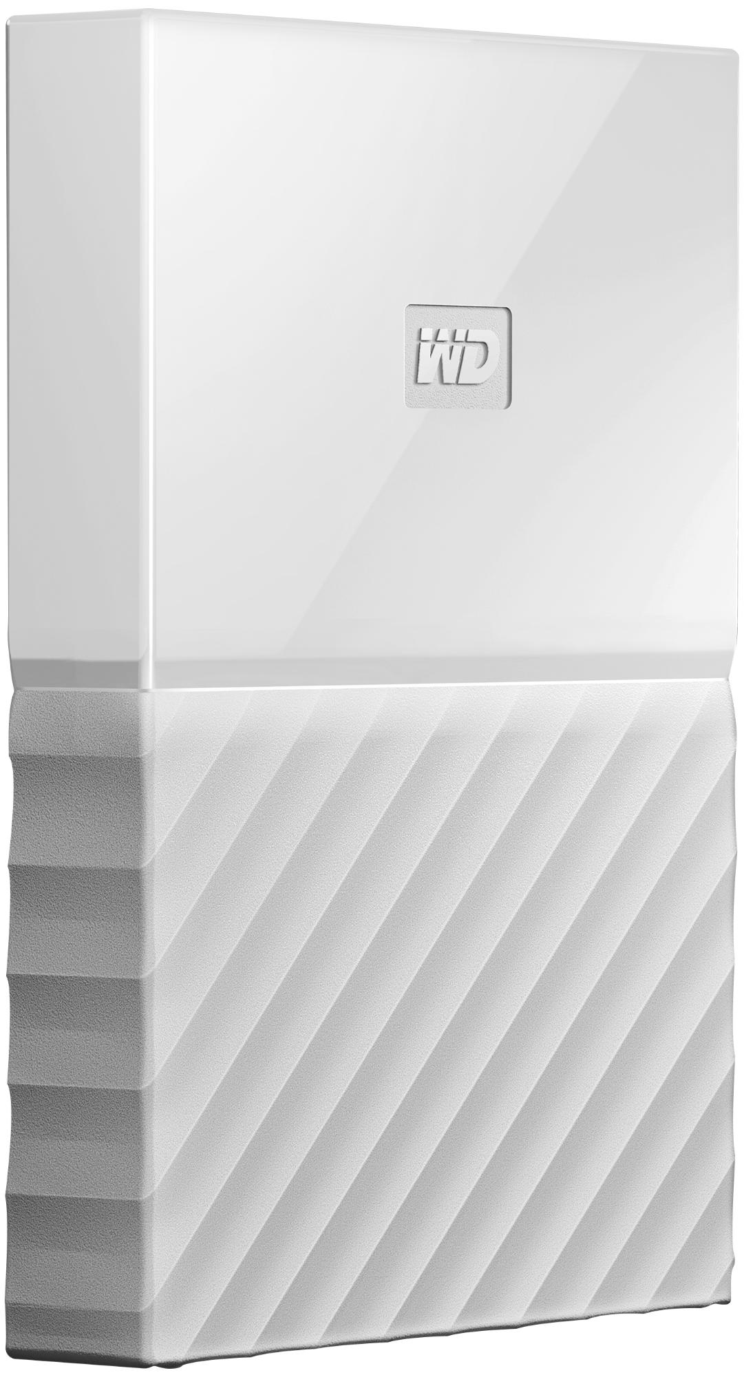 Western Digital Disco Duro De 2Tb- Western Digital My Passport, Usb 3.0, 2.5",  Blanco