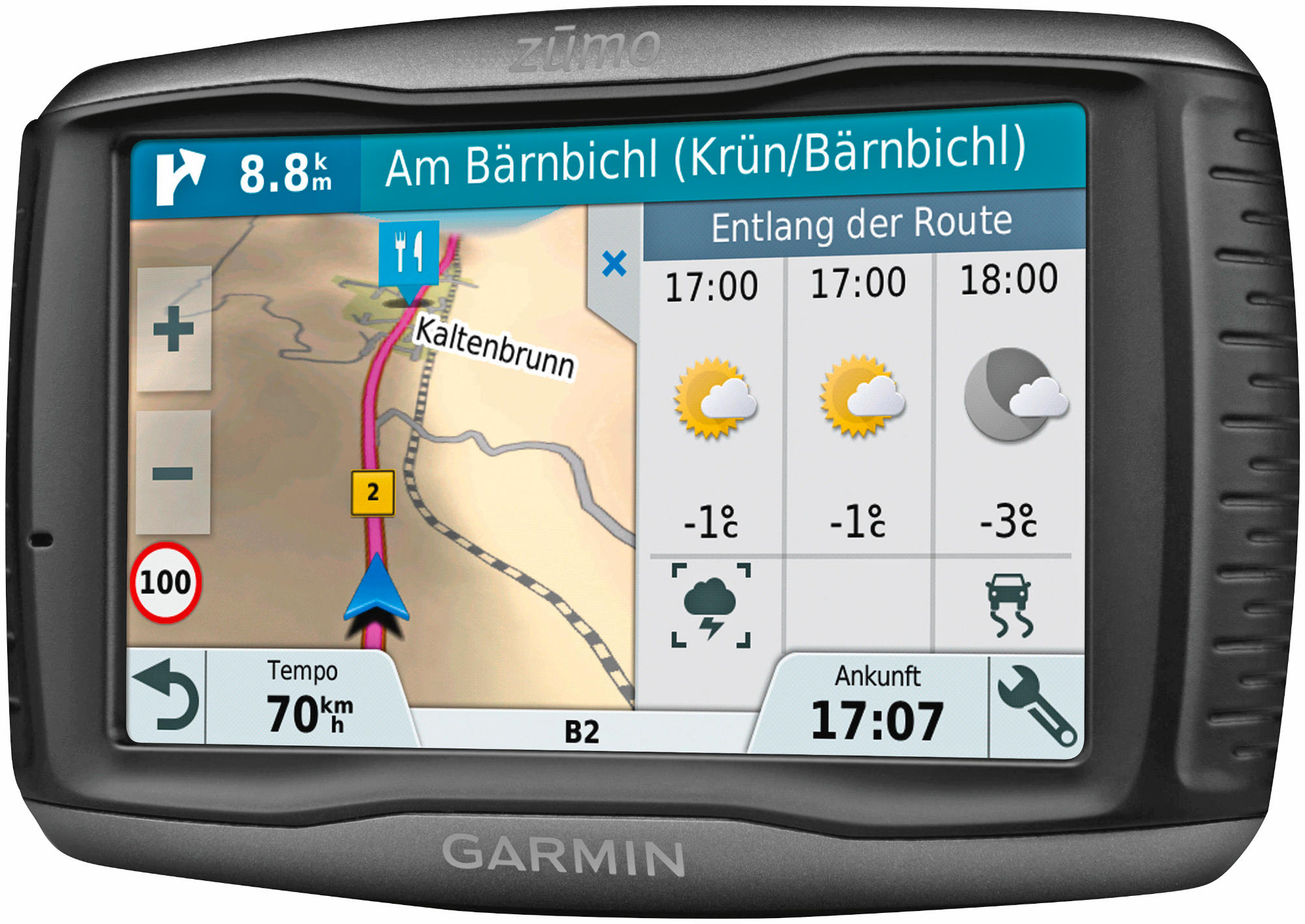 GPS - Garmin Zumo 595 LM EU, 5", Europa, 4 horas, Bluetooth