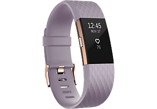 FITBIT Charge 2 aktivitásmérő levendula-rózsaszín "L" méret