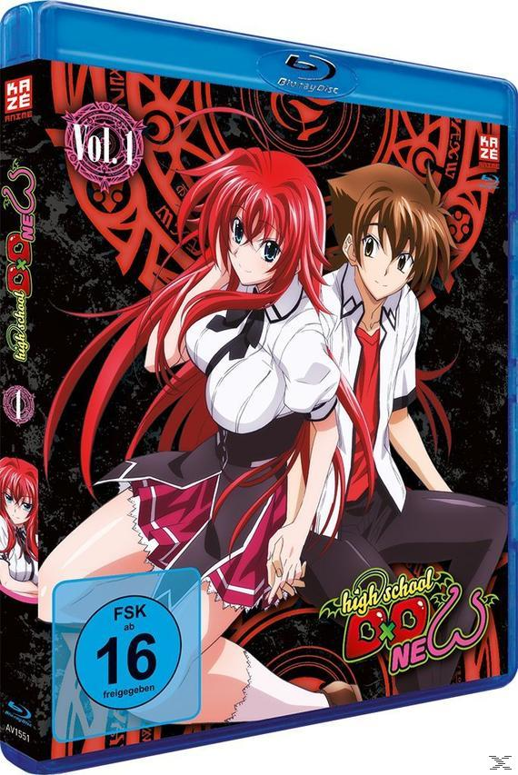Anime-Cover-Art. Ein Mann und eine Frau umarmen sich. Helle Farben und dynamische Posen.