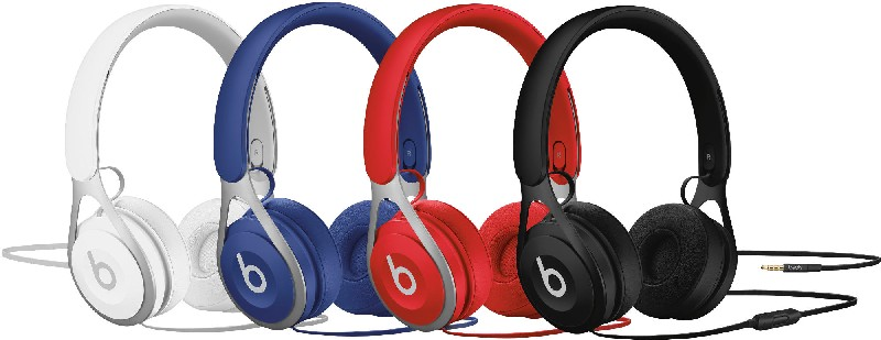 Auriculares con cable - Beats EP, Jack 3.55mm, Supresión de ruido, Negro