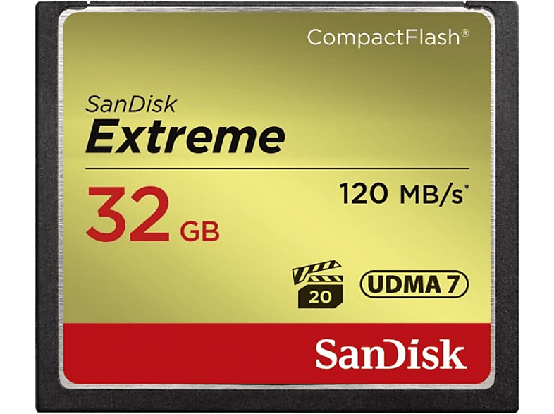 SANDISK CF Extreme 32GB kártya (120493) (SDCFXSB-032G-G46)