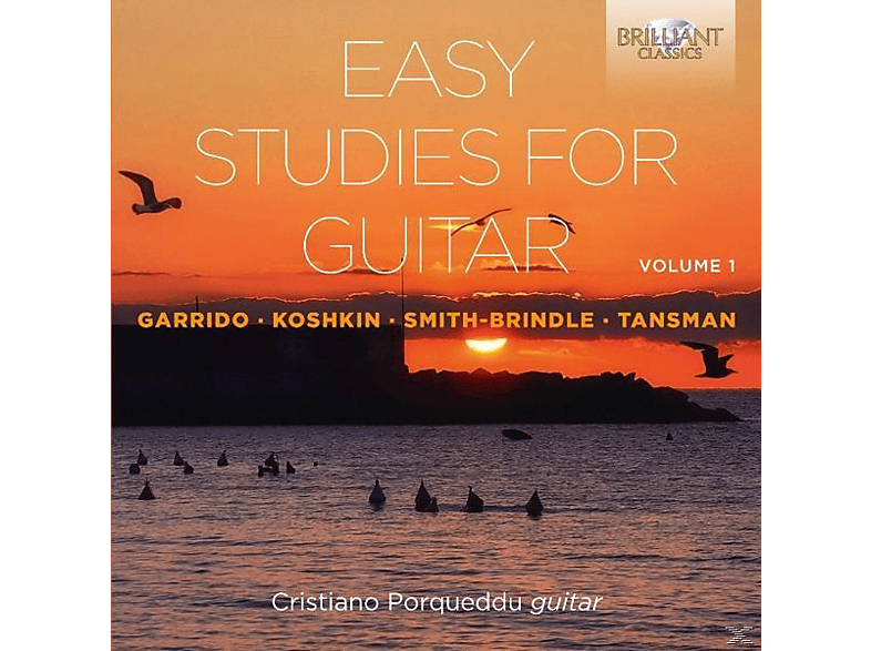 Porqueddu Cristiano - Easy Studies For Guitar Vol.1 - (CD)