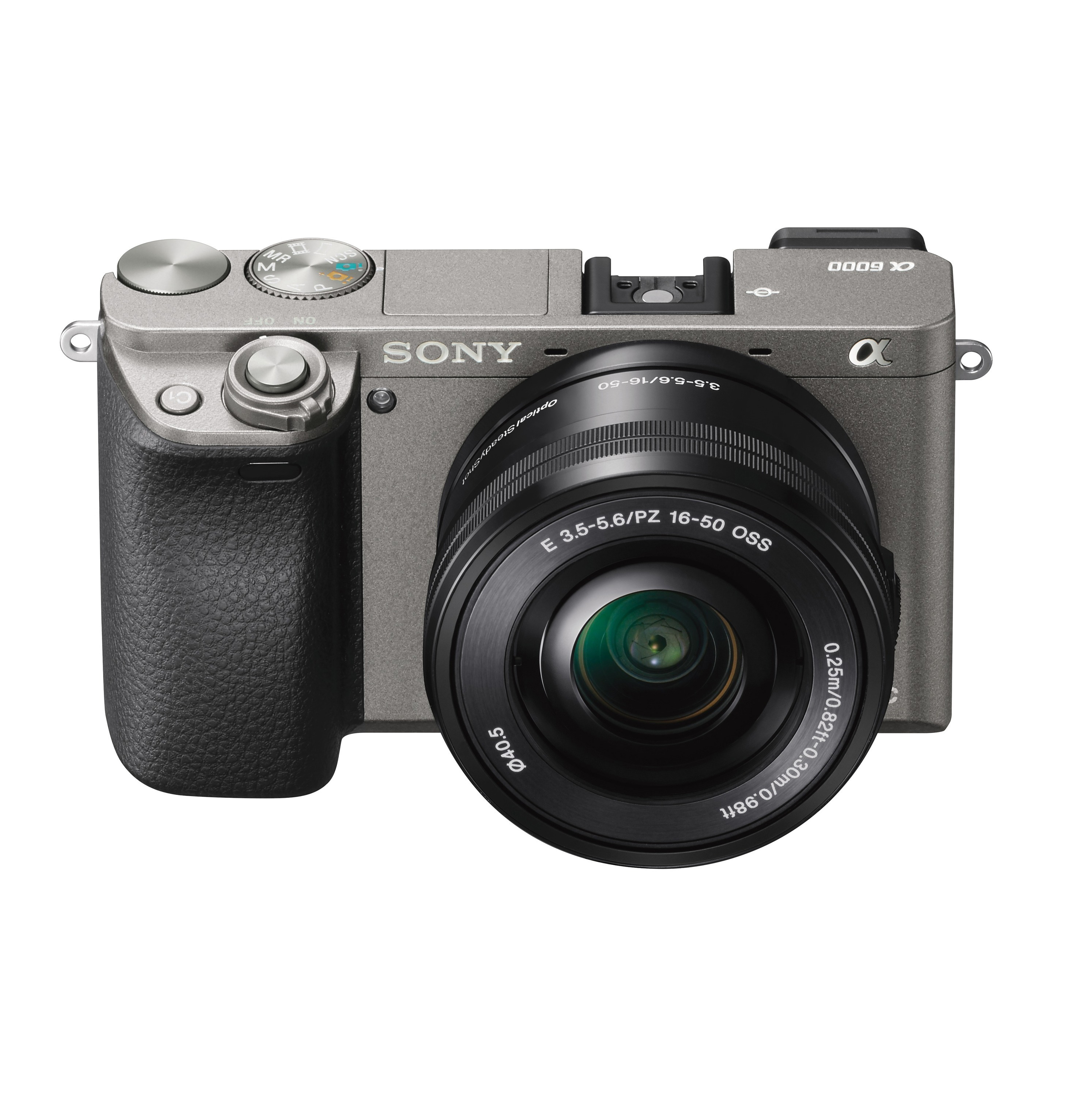 SONY Alpha 6000 KIT (ILCE-6000L) + Tasche + Speicherkarte Systemkamera mit Objektiv 16-50 mm, 7,6 cm Display, WLAN