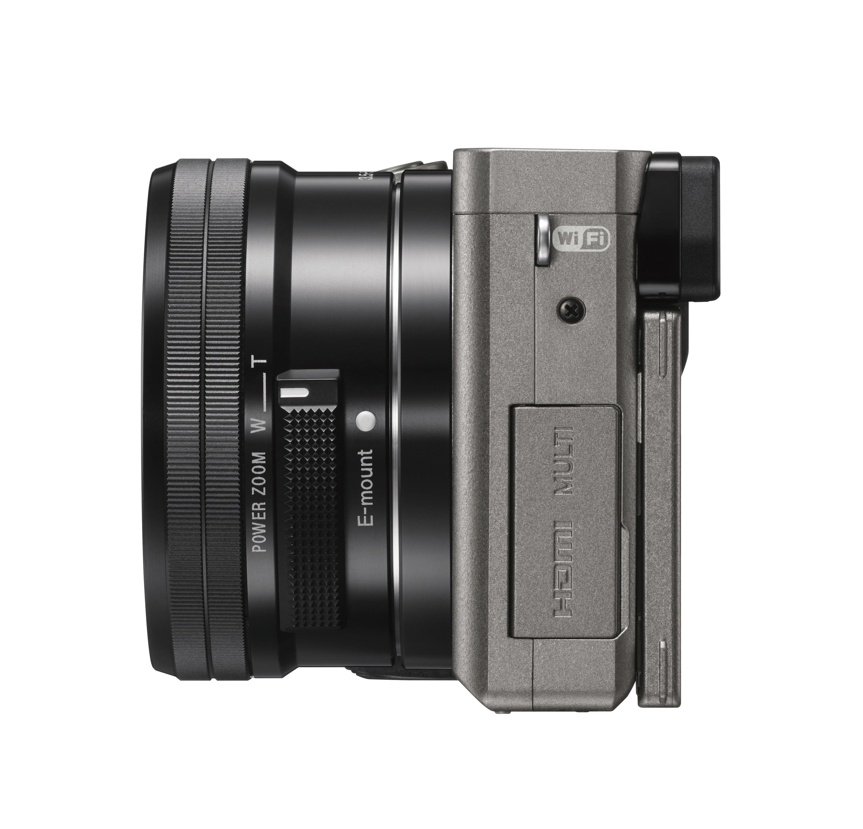 SONY Alpha 6000 KIT (ILCE-6000L) Systemkamera 7,6 mit Tasche 16-50 WLAN Speicherkarte Display, cm Objektiv mm, + 