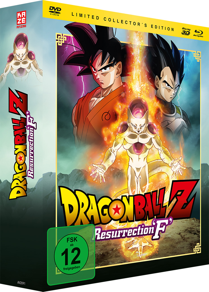 Dragonball Z: Resurrection \'F\' - Collector\'s Blu-ray Edition DVD Limited + + Blu-ray 3D