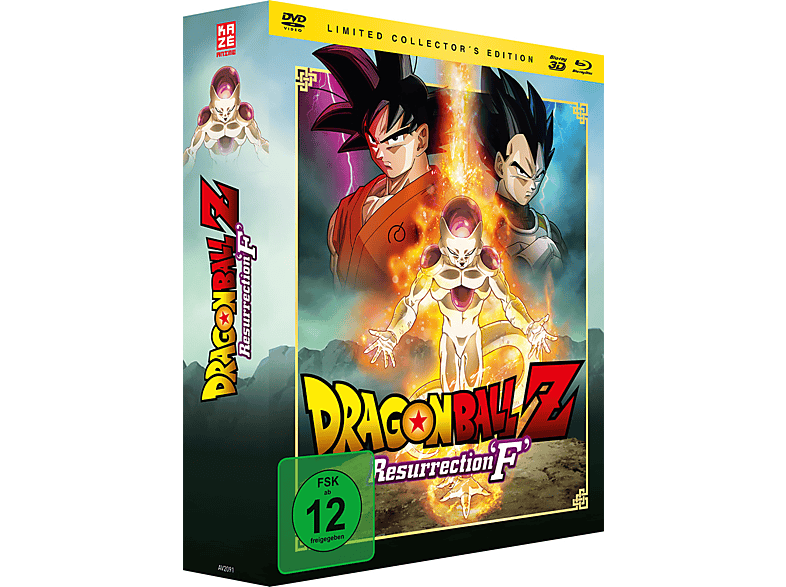 Dragonball Z: Resurrection \'F\' Blu-ray Collector\'s Blu-ray - Edition + + DVD Limited 3D