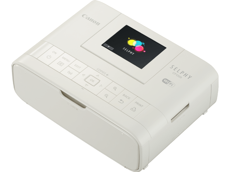 CANON Selphy CP1200 fehér + RP 54 fotópapír Kit