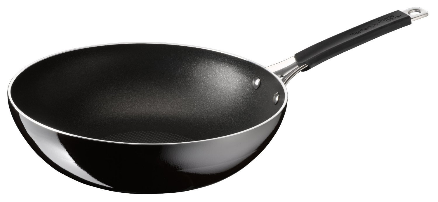TEFAL E60419 Jamie Oliver Wokpfanne (Aluminium, Beschichtung: PTFE, 280 mm)