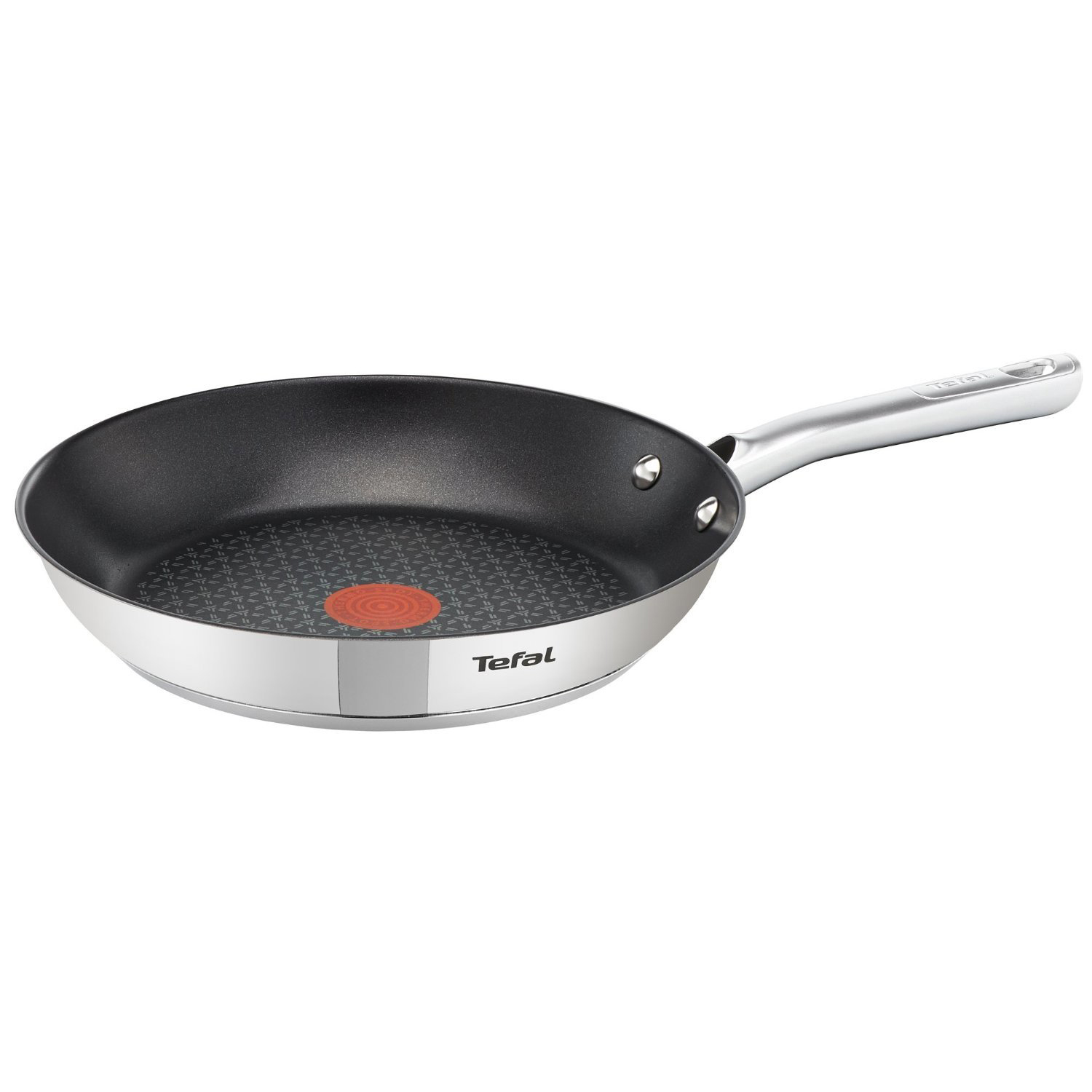 TEFAL A70406 Duetto Bratpfanne (Edelstahl, Beschichtung: PTFE, 280 mm)