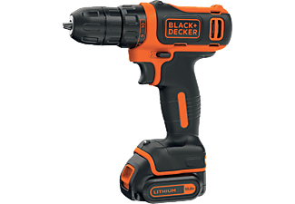 BLACK+DECKER BDCDD12K-QW 10,8V Li-Ion Akkumulátoros fúrócsavarozó, akkuval és töltővel (1x1,5Ah) kofferben