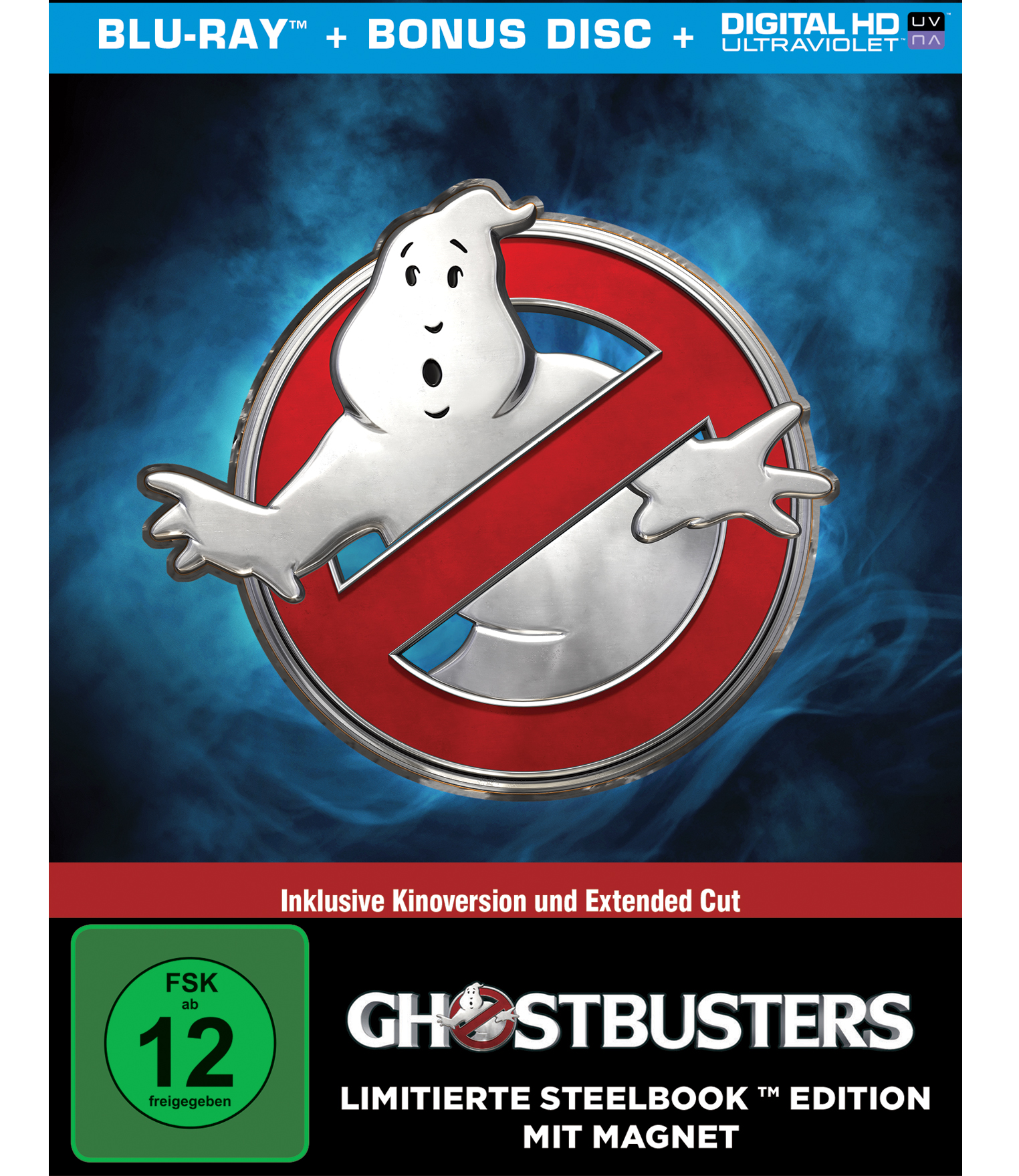 Ghostbusters (2016) (2 Discs - Steelbook - Magneten) Blu-ray