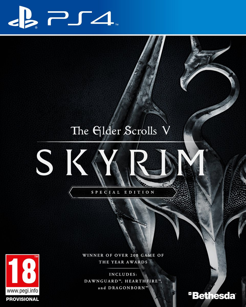 PLAYSTATION PS4 Slim 500 GB + Skyrim + Tomb Raider + Mafia III