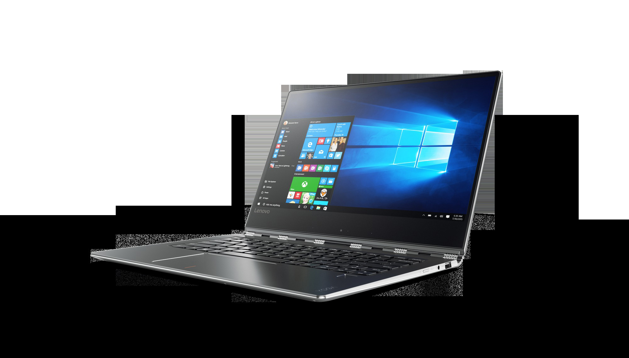 LENOVO Convertible Yoga 910-13IKB, Gun Metal (80VF00NJGE) Convertible, 13,9 Zoll, UHD 4K Touchscreen, Intel® Core™ i7-7500U Prozessor (4 MB Cache, bis zu 3,50 GHz), 8 GB, 512 GB SSD