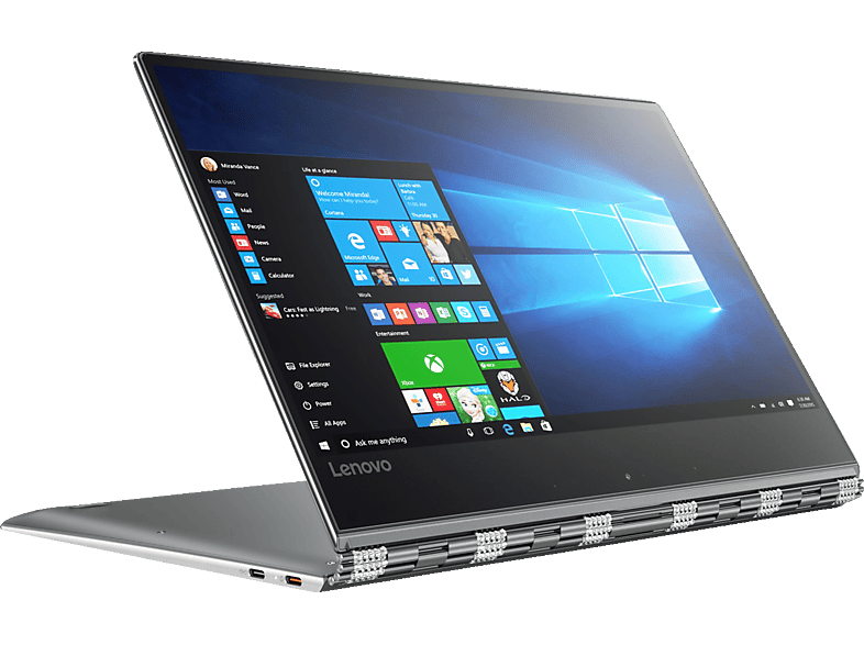 Lenovo Yoga 910 Convertible Mit 13 9 Zoll Display Core I7 Prozessor 8 Gb Ram 512 Gb Ssd Hd Grafik 620 Gun Metal Mediamarkt