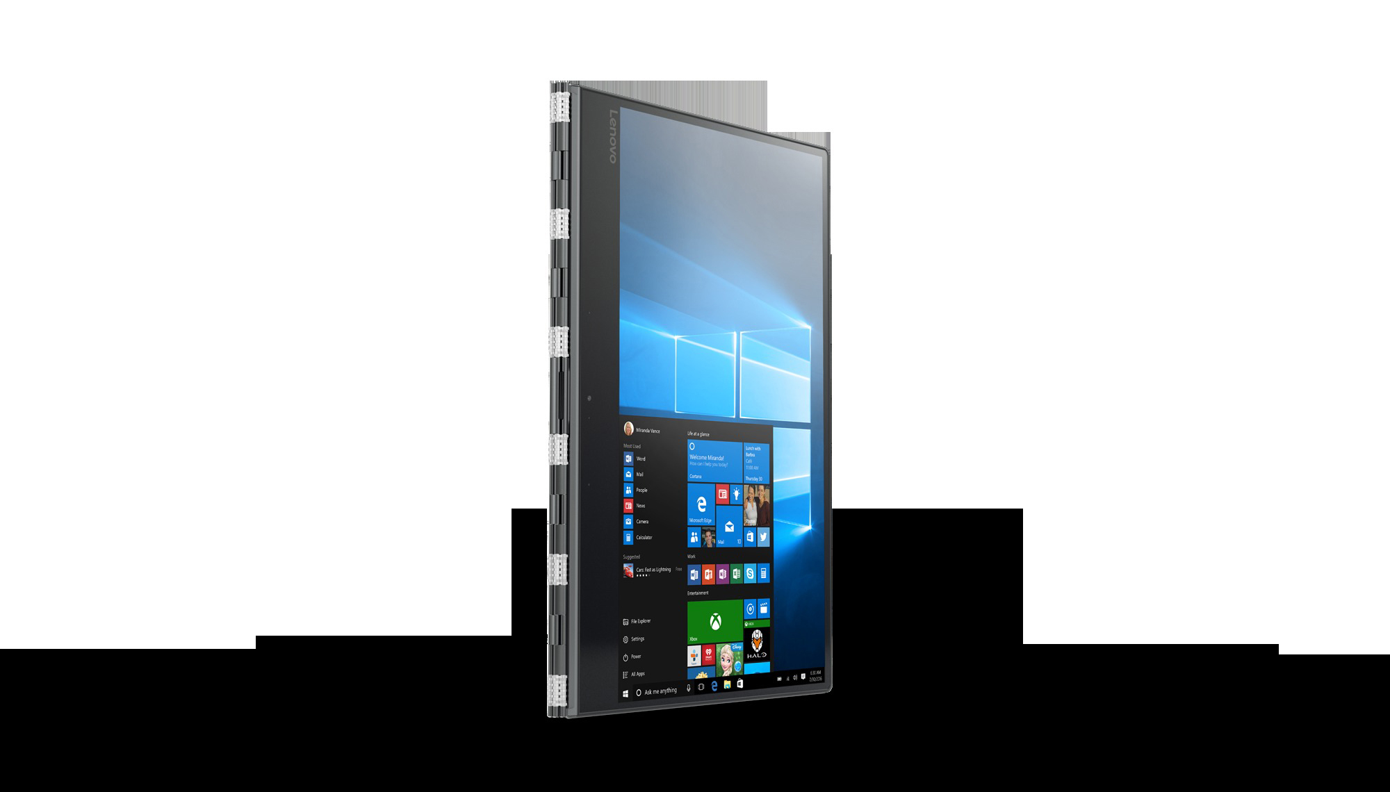 LENOVO Convertible Yoga 910-13IKB, Gun Metal (80VF00NJGE) Convertible, 13,9 Zoll, UHD 4K Touchscreen, Intel® Core™ i7-7500U Prozessor (4 MB Cache, bis zu 3,50 GHz), 8 GB, 512 GB SSD