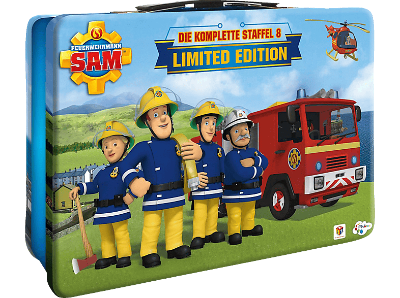 Feuerwehrmann Sam - Staffel 8 (Metallkoffer) (5 Discs) DVD